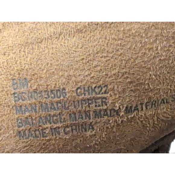 BOC Moc Sandal Womens 6 Brown Vegan Leather Back Zip Casual Contemporary Earthy - Picture 10 of 10